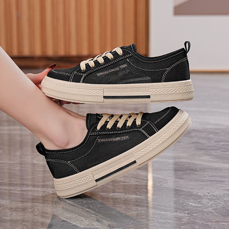 Women'S Shoes Trendy - 2026 Neue Sommer-Freizeitschuhe aus Canvas, Atmungsaktives