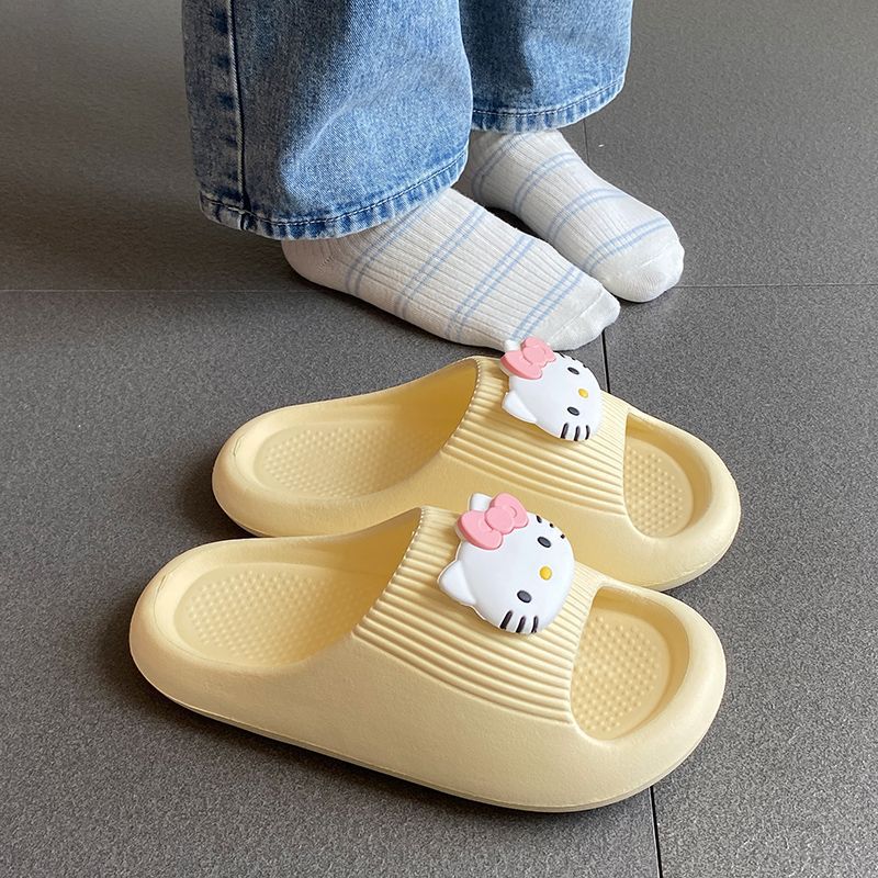 Women Shoes Waterproof - Sanrio Niedliche Hello Kitty Slides mit