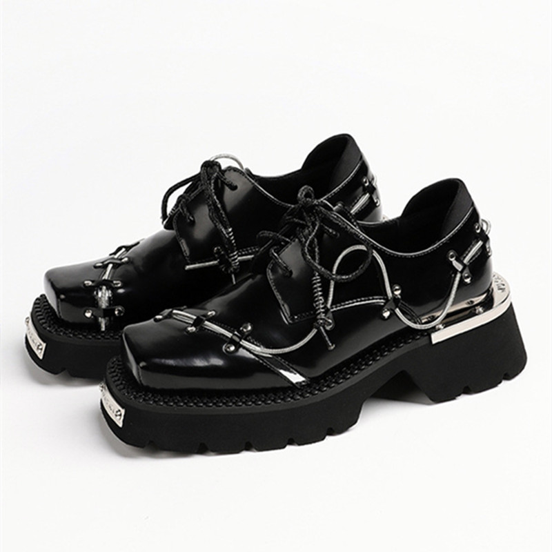 Luxus Metall Kette Dekoration  – Women'S Shoes Loafers Black Bewertung und Preis