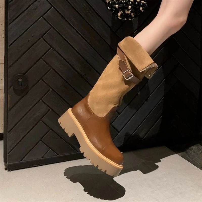 Herbst Winter Gürtel Schnalle  – Women'S Shoes Y2K Bewertung und Preis