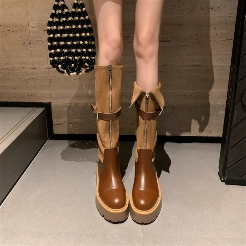 Herbst Winter Gürtel Schnalle  – Women'S Shoes Y2K Bewertung und Preis