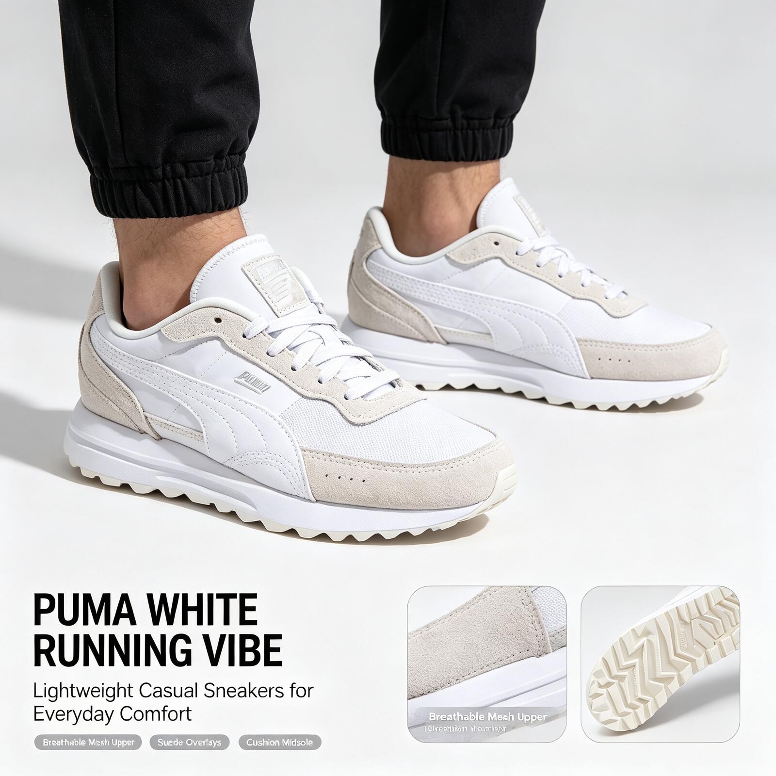 Neue heiße Puma weiße leichte  – Women Shoes Jordan Bewertung und Preis