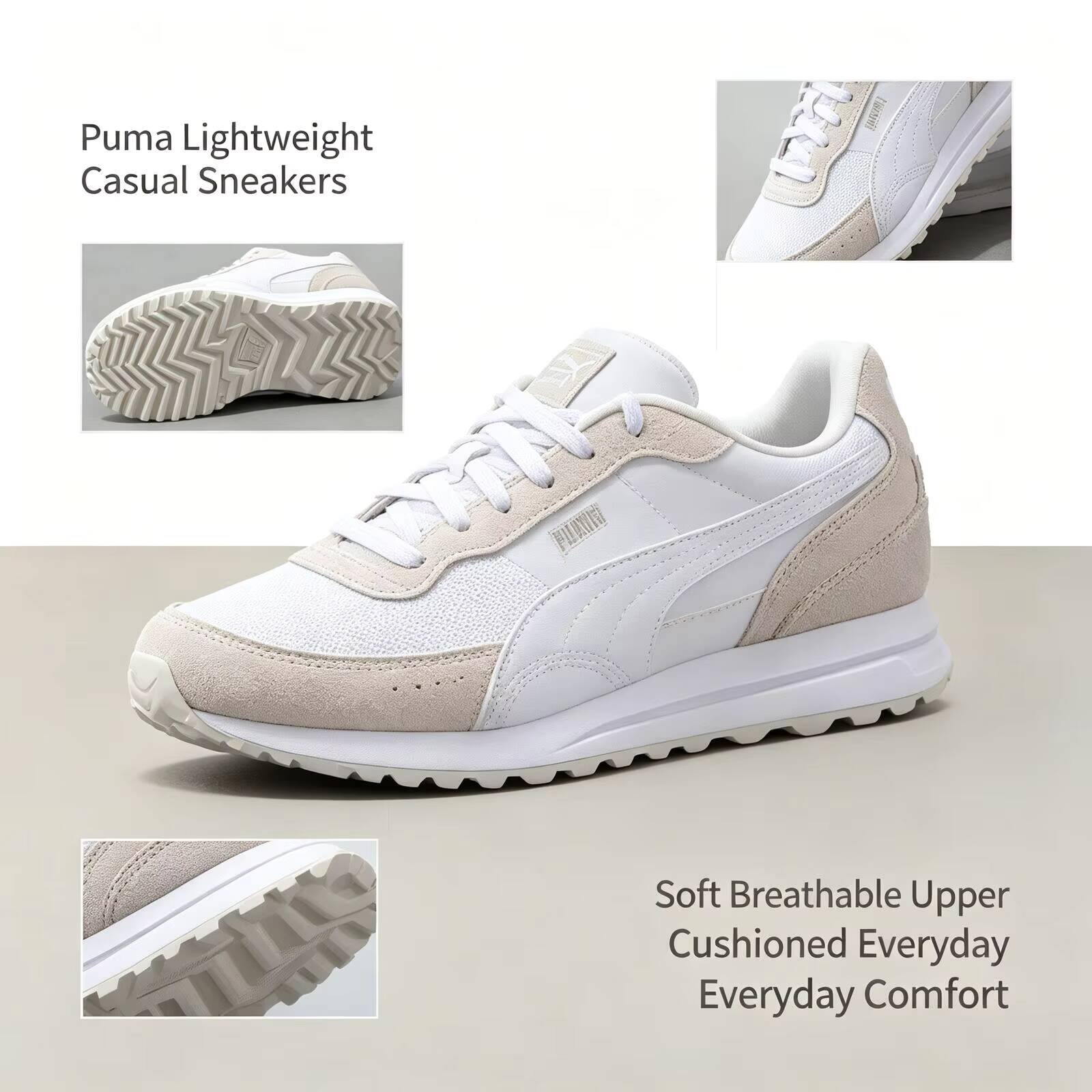 Neue heiße Puma weiße leichte  – Women Shoes Jordan Bewertung und Preis
