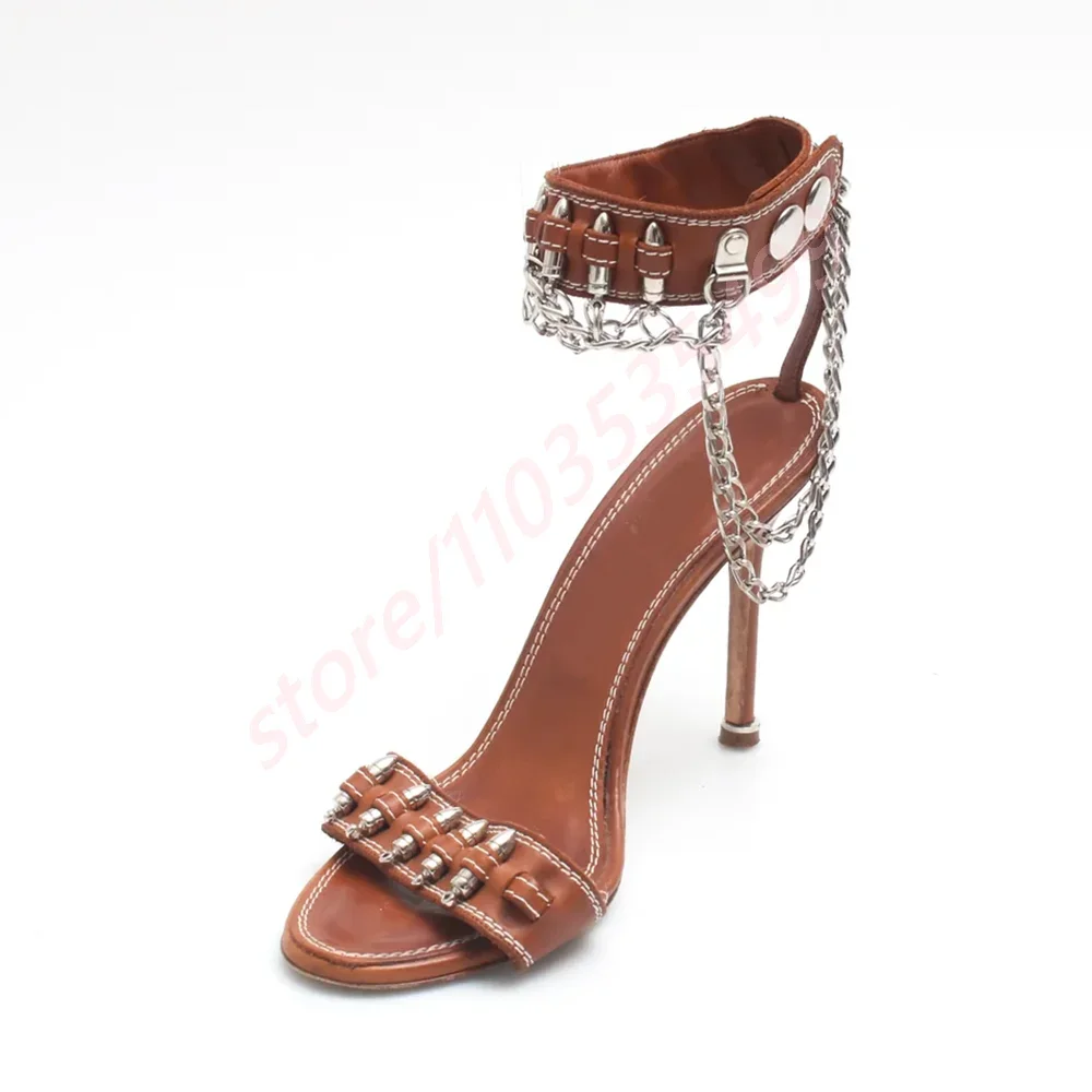 Neue Catwalk Bullet Chain Römi – Leopard Print Heels Bewertung und Preis