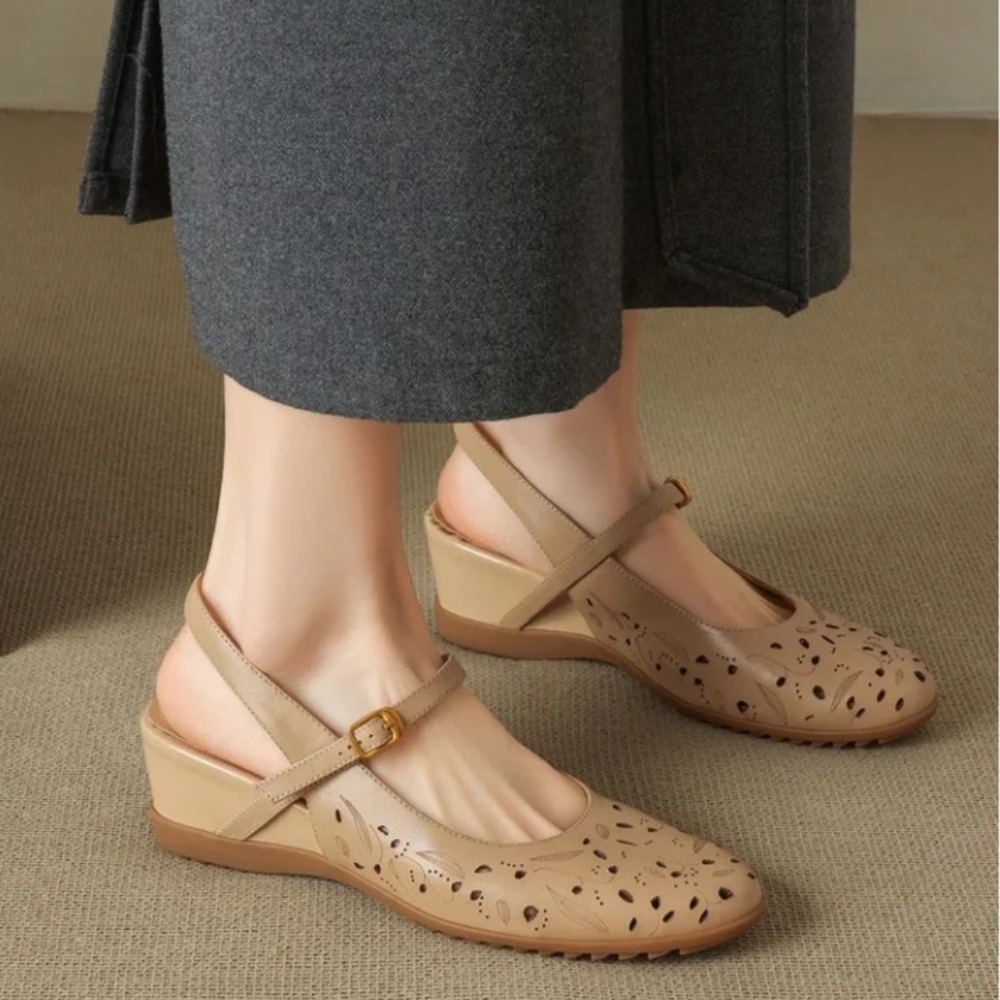 2026 Neue Lässige Keilabsatz-S – Cork Wedge Sandal Bewertung und Preis