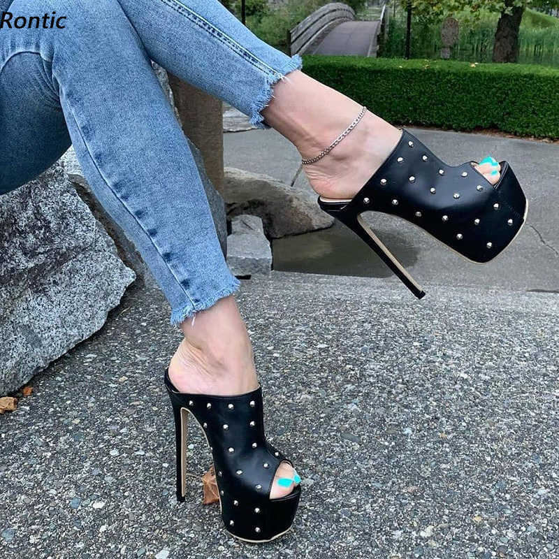 Rontic 2021 handgemachte Damen – Women Shoes Waterproof Bewertung und Preis
