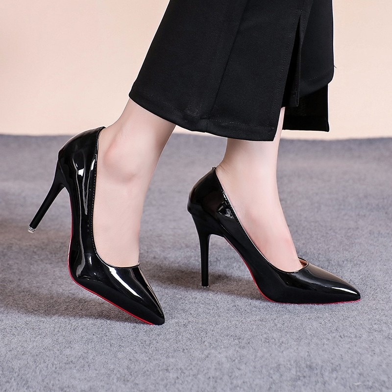 Sexy Spitze Lackleder High Hee – Patent Leather Pump Bewertung und Preis