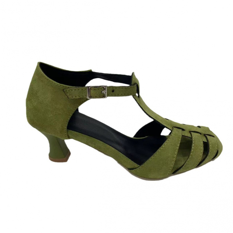 Damen Grüne Wildleder Kitten-H – Women Shoes Formal Bewertung und Preis