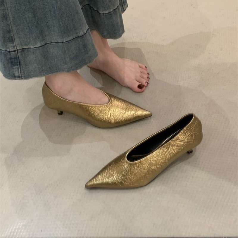 2025 herbst Neue Pendler Wind  – Slingback Pumps Women Bewertung und Preis