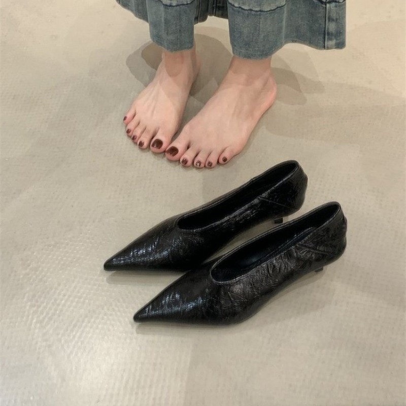 2025 herbst Neue Pendler Wind  – Slingback Pumps Women Bewertung und Preis