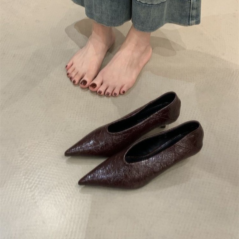 2025 herbst Neue Pendler Wind  – Slingback Pumps Women Bewertung und Preis