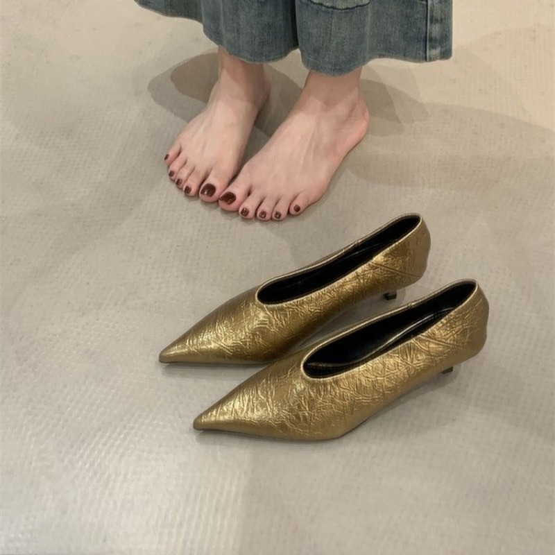 2025 herbst Neue Pendler Wind  – Slingback Pumps Women Bewertung und Preis