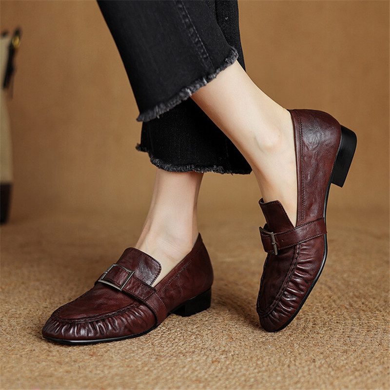 Neue Herbst Echt leder Frauen  – Slingback Pumps Women Bewertung und Preis