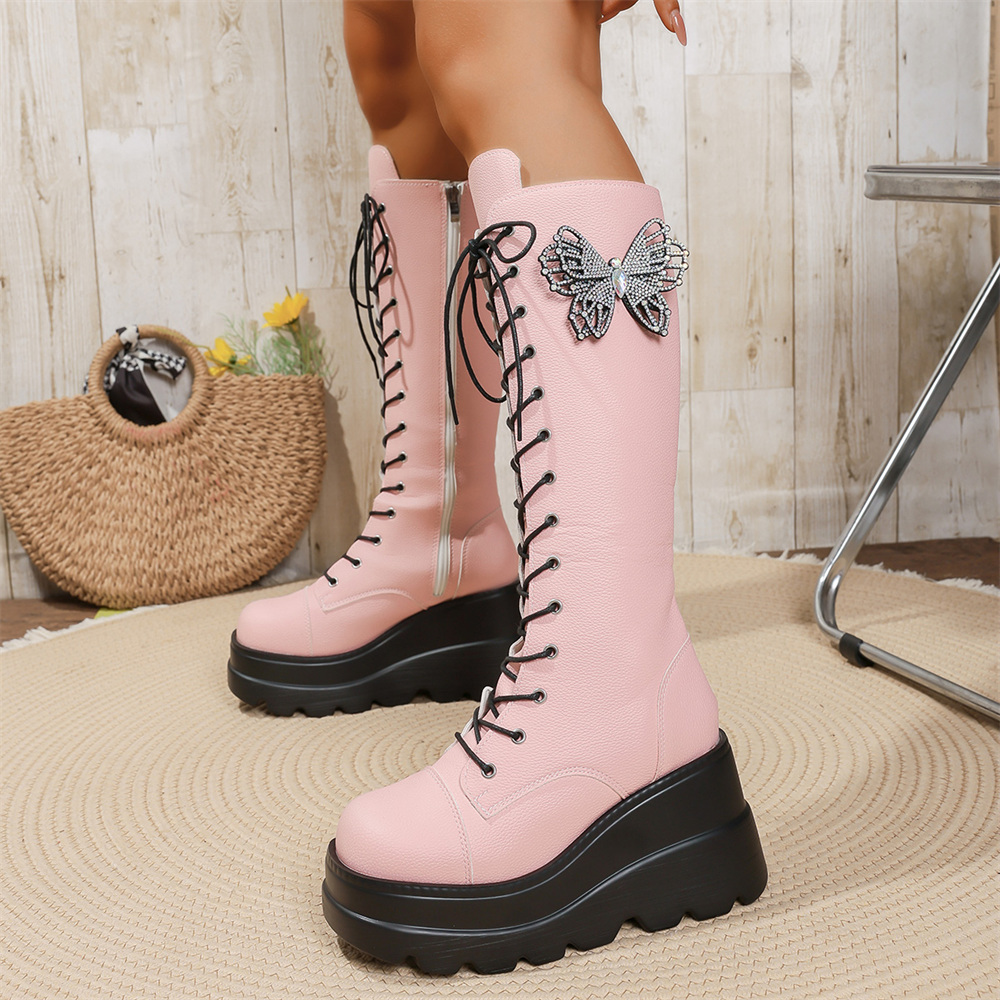 EUR Größe 43 Y2K Rosa Schmette – Women'S Shoes Y2K Bewertung und Preis