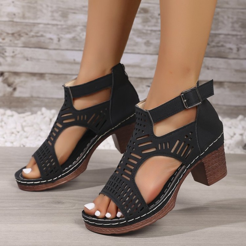 Damensandalen im römischen Sti – Cork Wedge Sandal Bewertung und Preis