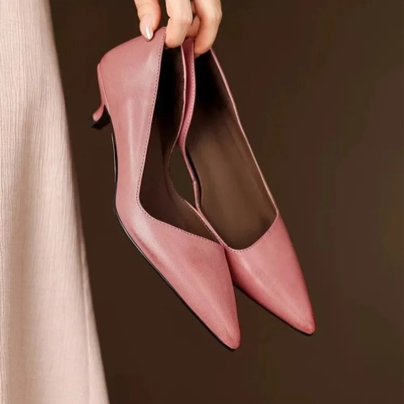 Damen-Stiletto-Absätze mit spi – Slingback Pumps Women Bewertung und Preis