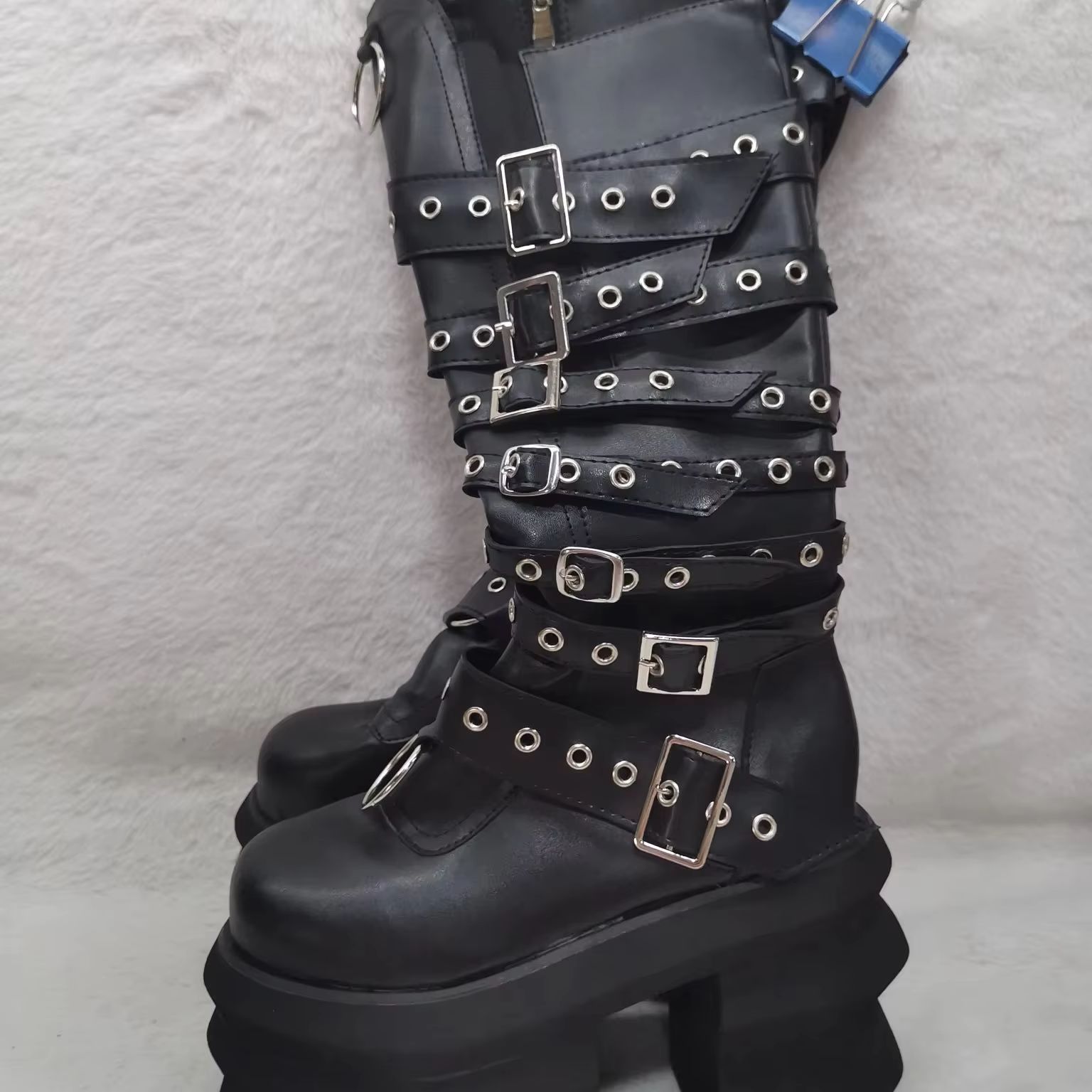 Gürtelschnalle, Plattform, dic – Women'S Shoes Y2K Bewertung und Preis