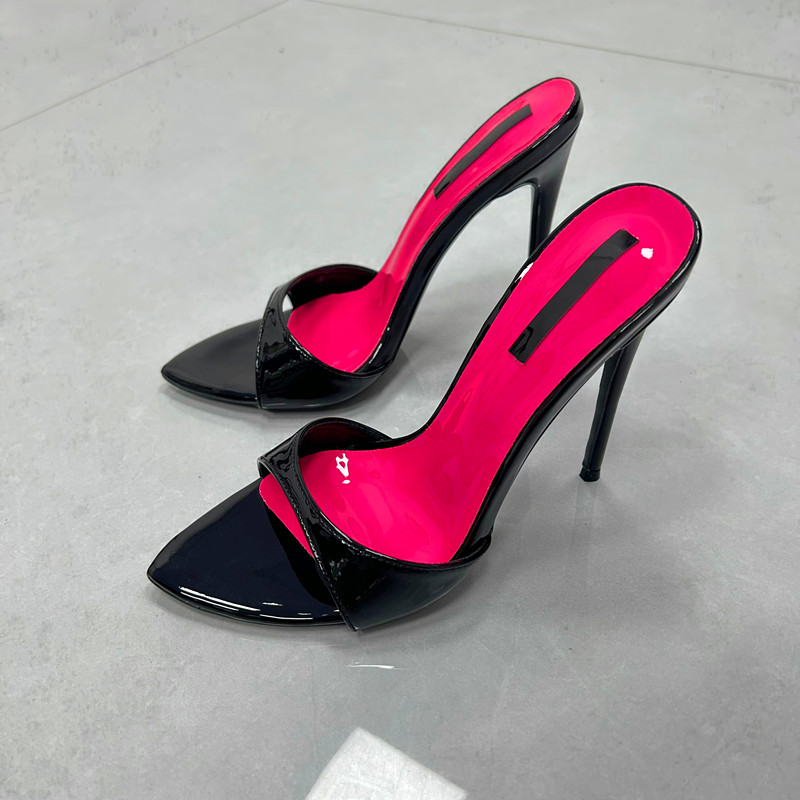Frau Stilettos 12 cm Slipper S – Patent Leather Pump Bewertung und Preis