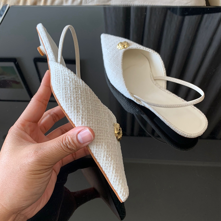 2025 Neue Marken-Damensandalen – Slingback Pumps Women Bewertung und Preis