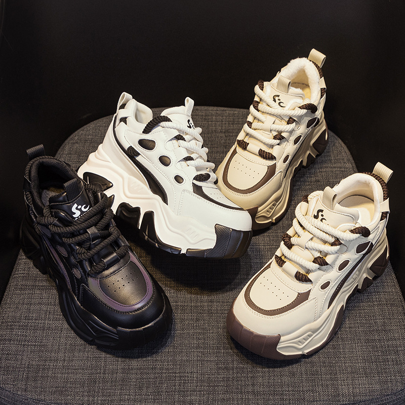 2026 Neue Leder-Sneaker mit In – Women'S Shoes Trendy Bewertung und Preis
