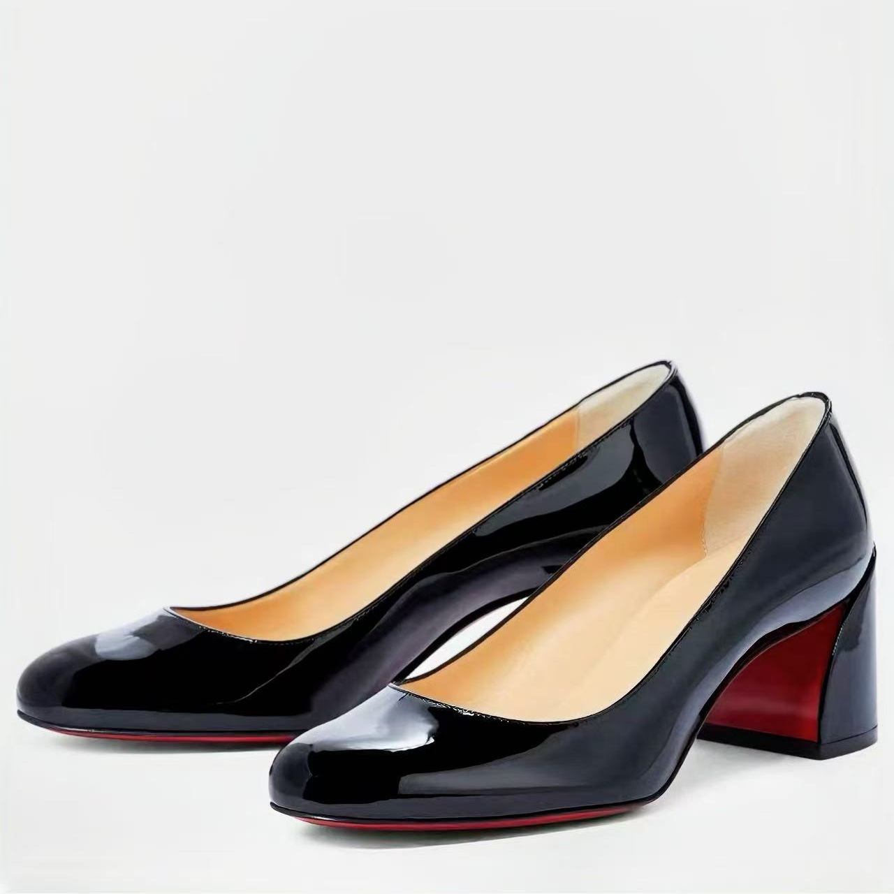 Damen Lacklederpumps mit Runde – Patent Leather Pump Bewertung und Preis